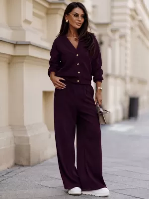 Ženski komplet DSTREET AY1233 LJUBIČASTA
