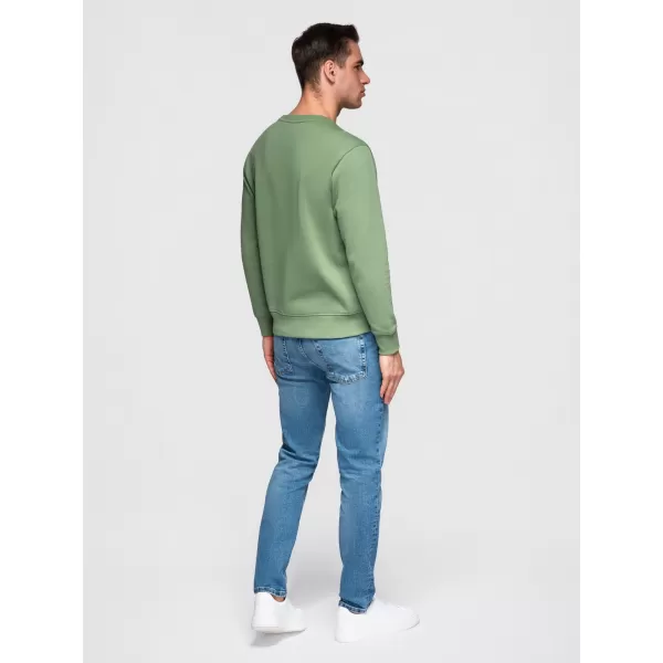  Muški sweatshirt OMBRE OM-SSBN-0271 ZELENA 