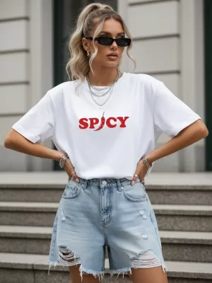 Ženska majica kratkih rukava DSTREET NX9004RY-WH-O BIJELA