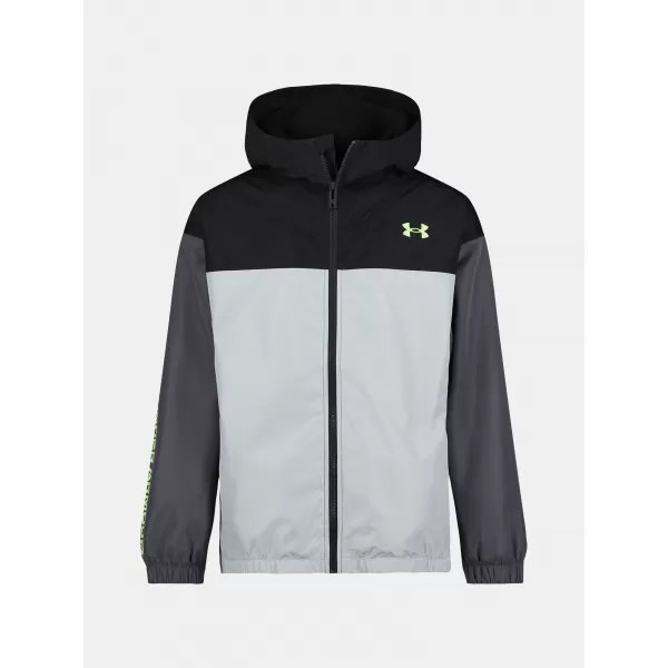  Jakna za dječaka UNDER ARMOUR UA MANATAUG WINDBREAKER UJFIM67F-021 SIVA 