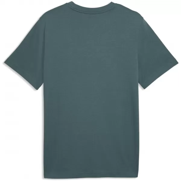  Muška majica kratkih rukava PUMA GRAPHICS 2 COLOR SMALL NO. 1 LOGO TEE 68471790 BILJNI VRT 