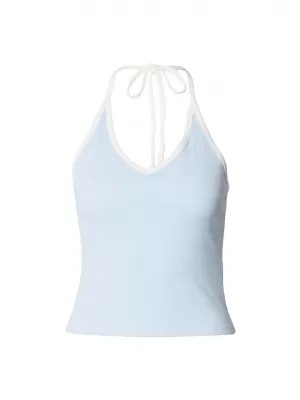 Ženski top URBAN CLASSICS TB8352-21550 ZAMRZNUTI PLAVO