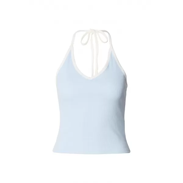  Ženski top URBAN CLASSICS TB8352-21550 ZAMRZNUTI PLAVO 