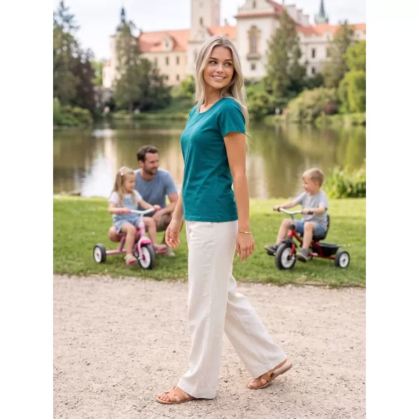 Ženska majica kratkih rukava ALTISPORT NP/ALWST26001 PLAVOZELENA 