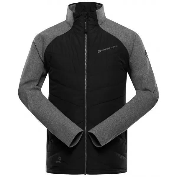  Muški sweatshirt ALPINE PRO JORW 2 CRNA 