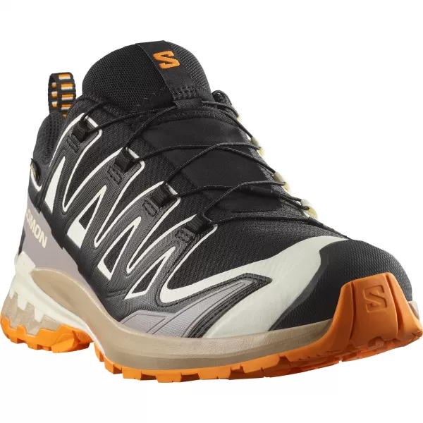  Muške cipele SALOMON XA PRO 3D V9 GORE-TEX L47881900 CRNI/LED OD VANILIJE/KURKUMA 