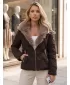 Ženska jakna DSTREET TY6084 SMEĐA