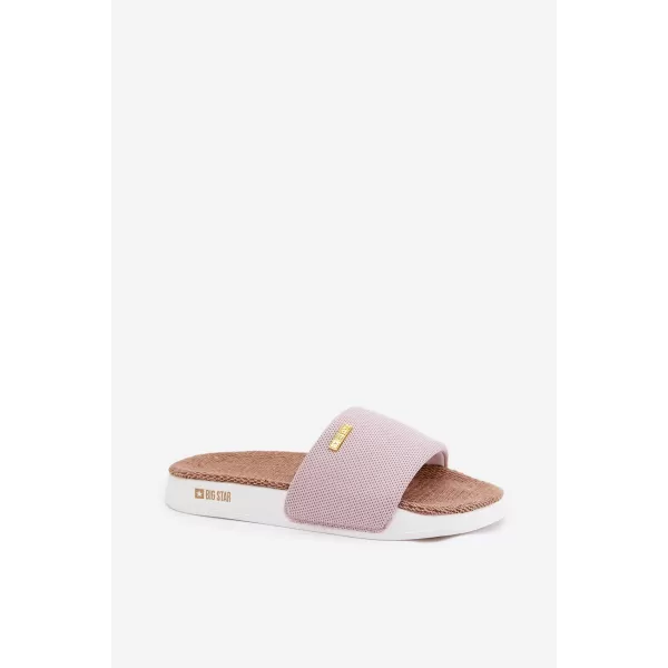  Ženske papuče BIG STAR SHOES RR274A105 RUŽIČASTA 