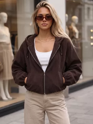 Ženska jakna DSTREET TY6061 SMEĐA