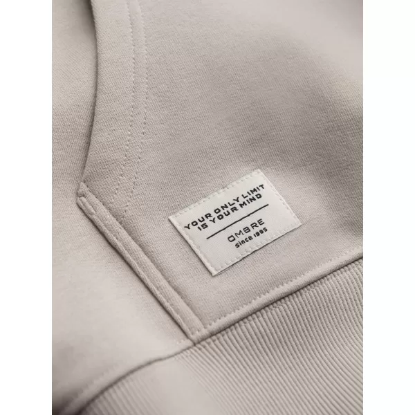  Muški sweatshirt OMBRE OM-SSBN-0270 SVIJETLO BEŽ 