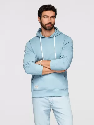 Muški sweatshirt OMBRE OM-SSBN-0270 PLAVA