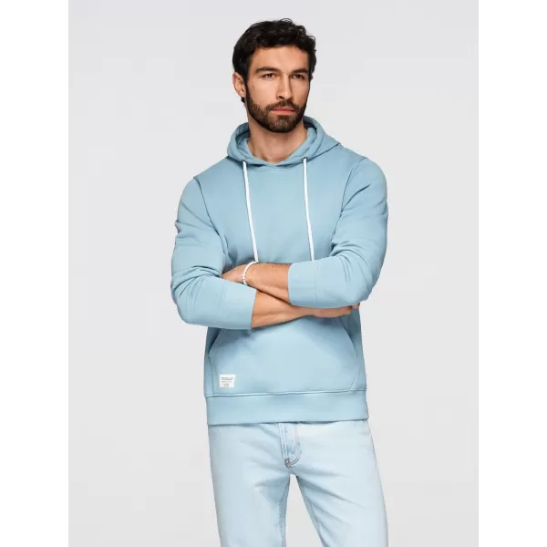  Muški sweatshirt OMBRE OM-SSBN-0270 PLAVA 