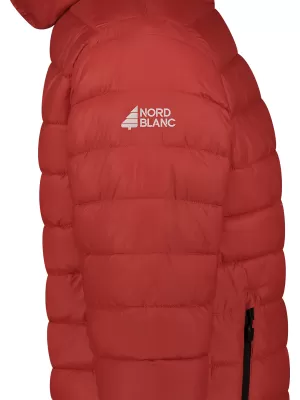 Muška prošivena jakna NORDBLANC BOUND WJM8388 CRVENA