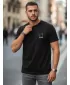Muška majica kratkih rukava DSTREET NX0153R-BK CRNA