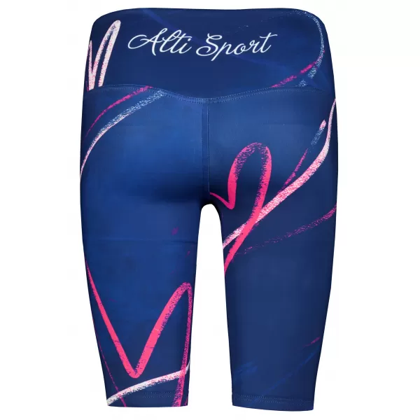  Ženske vrhunske tajice preko koljena (nove veličine) ALTISPORT VOJ/ALW082LEG06 TAMNOPLAVA 