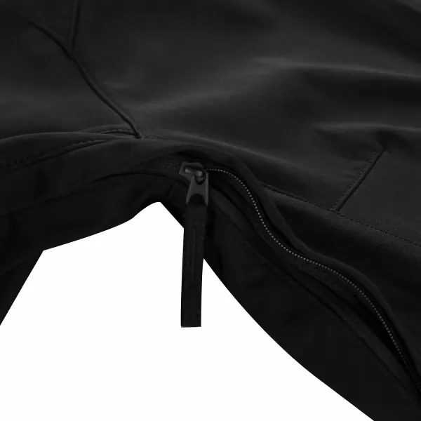  Ženska softshell jakna ALPINE PRO GEDERA CRNA 