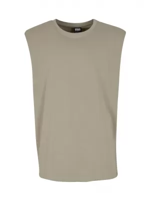 Dječja majica bez rukava URBAN CLASSICS UCK1562-01325 BLIJEDO MASLINASTO