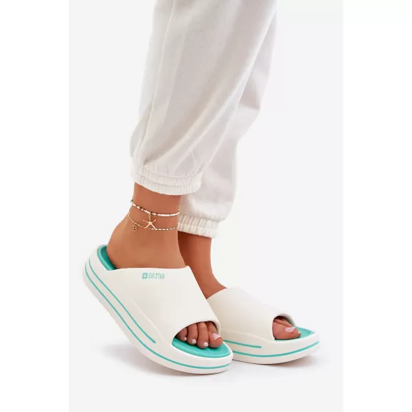  Ženske papuče BIG STAR SHOES NN274A038 BIJELA 
