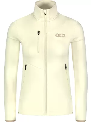 Ženska powerfleece majica NORDBLANC CRISP NBSFL8338 BEŽ