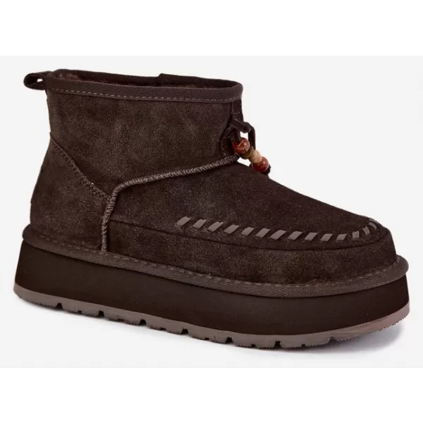  Ženske cipele BIG STAR SHOES UU274678 SMEĐA/BEŽ 
