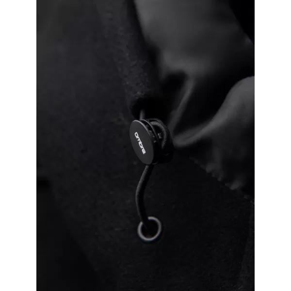  Muška parka OMBRE OM-COWC-0161 CRNA 