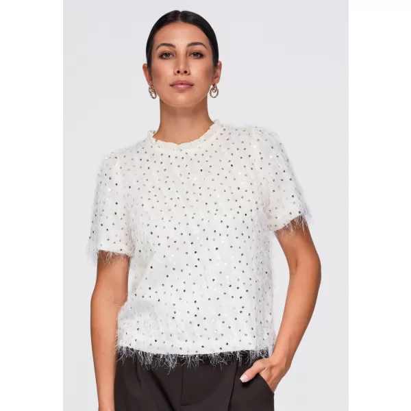  Ženska bluza OMBRE OW-TS-E0089 BEŽ 