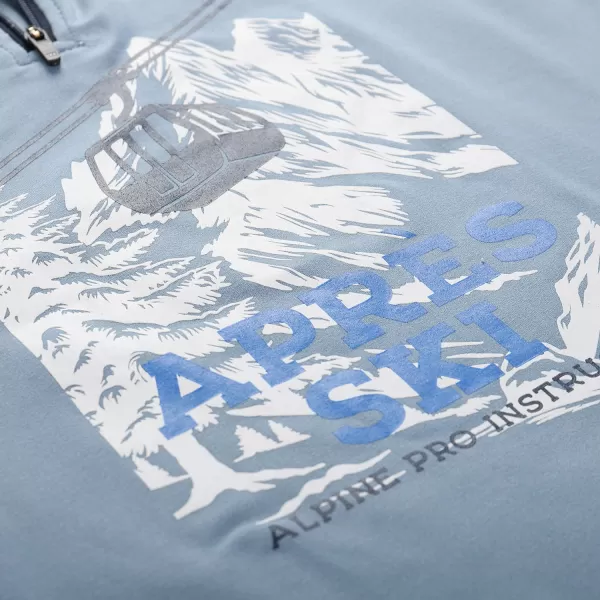  Dječja majica kratkih rukava koja se brzo suši ALPINE PRO STANSO ASHLEY PLAVA VARIJANTA PE 