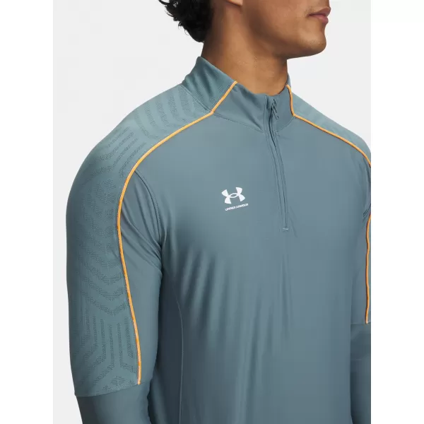  Muška majica kratkih rukava UNDER ARMOUR UA M CHALLENGER PRO MIDLAYER 6008988-587 PLAVA 