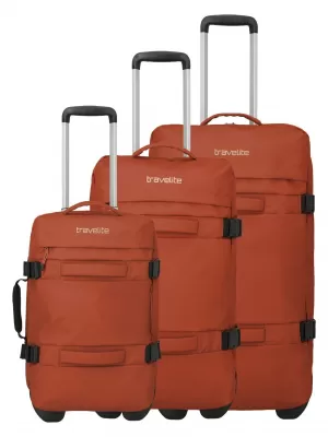 Set torbi TRAVELITE BOLONIA WHEELED DUFFLE NARANČASTA