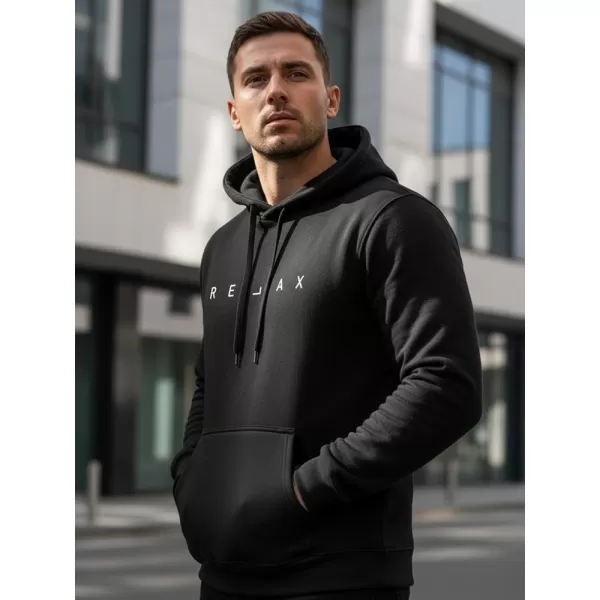  Muški sweatshirt DSTREET NX0001B-BK CRNA 