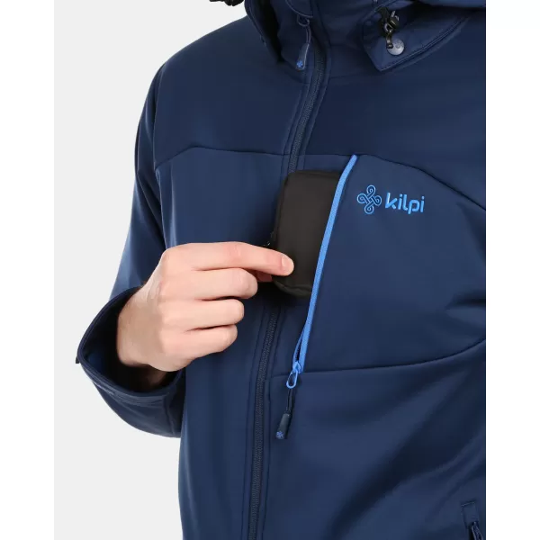  Muška softshell jakna KILPI ONTAVIO-M 1M0112KI TAMNOPLAVA 