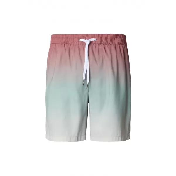  Muške kratke hlače za plivanje URBAN CLASSICS TB8452-22413 ZELENI GRADIJENT 