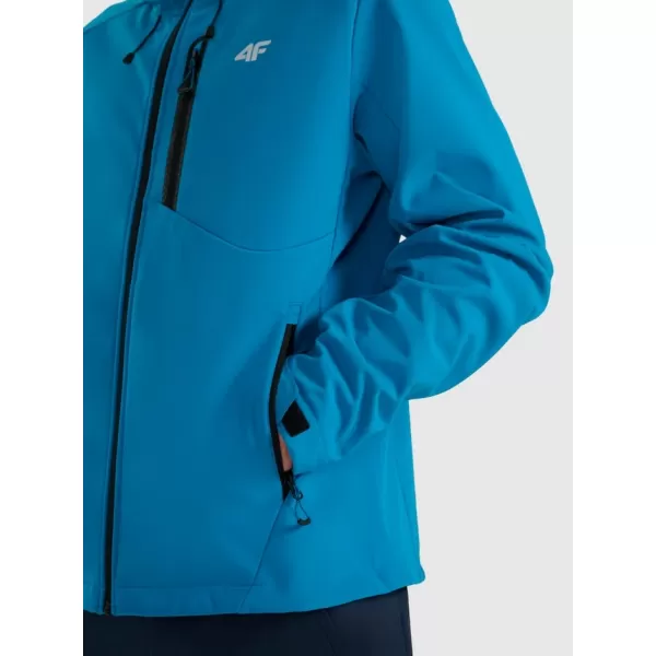  Muška softshell jakna 4F RAW25TSOFM506 PLAVA 