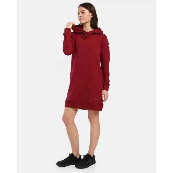 Ženski sweatshirt KILPI HEYDEN-W 1L0209KI TAMNOCRVENA 