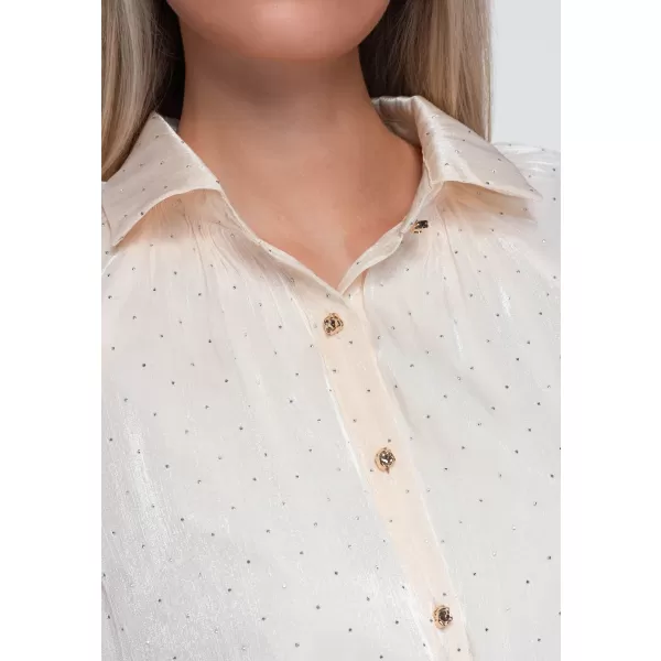  Ženska košulja OMBRE OW-SH-E0068 BEŽ 