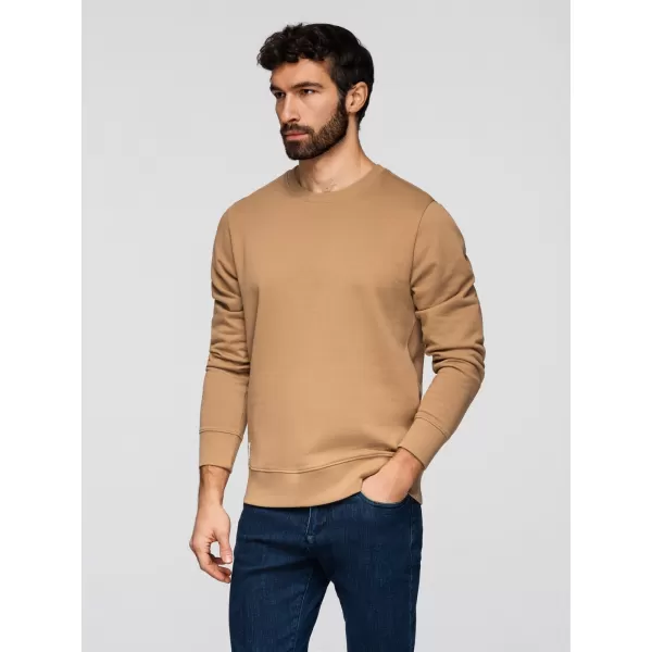  Muški sweatshirt OMBRE OM-SSBN-0271 SMEĐA 