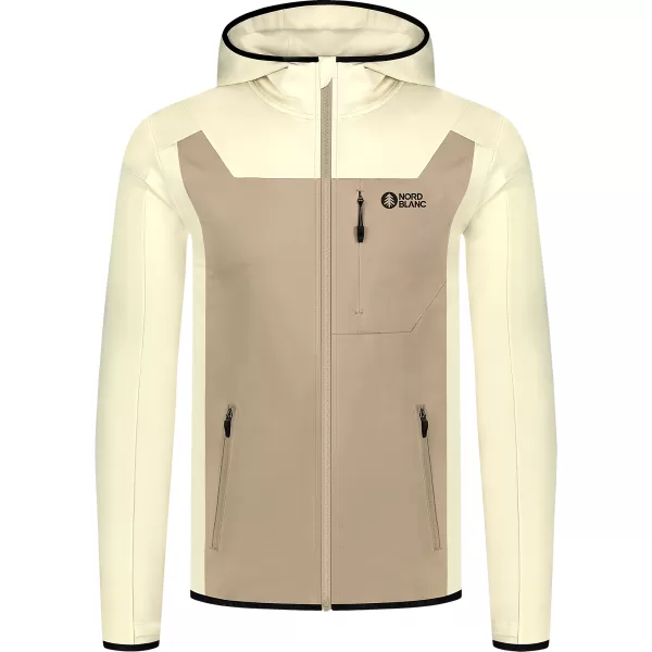  Muški powerfleece duks NORDBLANC SPRAWL NBSFM8333 BEŽ 