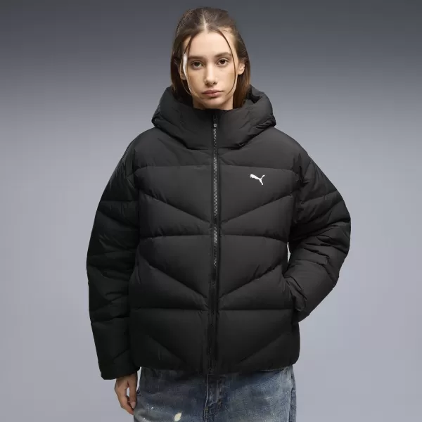  Ženski kaput PUMA HOODED DOWN PUFFER JACKET W 69458001 PUMA CRNA 