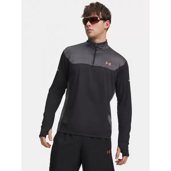  Muška majica kratkih rukava UNDER ARMOUR TECH UTILITY 1/4 ZIP 6004963-002 CRNA 