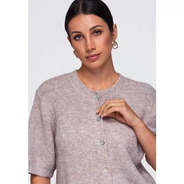  Ženska bluza OMBRE OW-TS-E0091 PRLJAVO RUŽIČASTA 