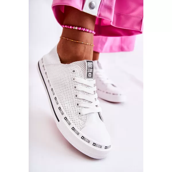  Ženske tenisice BIG STAR SHOES FF274024 BIJELA 
