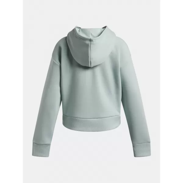  Majica za djevojčice UNDER ARMOUR UA RIVAL FLEECE HOODIE 1379517-477 PLAVA 