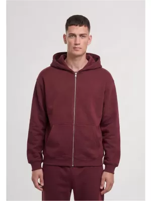 Muški sweatshirt URBAN CLASSICS TB7284-00606 TAMNOCRVENA