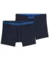 Muške bokserice PUMA MEN EVERYDAY PLACED LOGO BOXER 2P 93847619 MORNARSKO/PLAVA