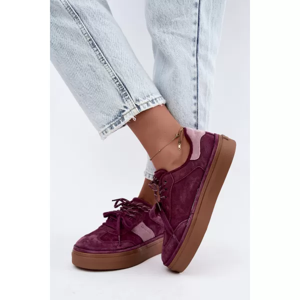  Ženske tenisice BIG STAR SHOES UU274772 LJUBIČASTE SJENE 