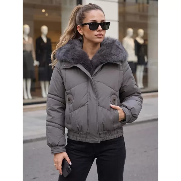  Ženska jakna DSTREET TY6010 TAMNOSIVA 