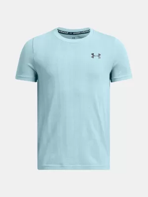 Majica za dječake UNDER ARMOUR VANISH SEAMLESS SS 1388130-494 PLAVA