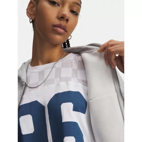  Ženski sweatshirt UNDER ARMOUR ICON FLEECE NOV FZ 6010978-011 SIVA 