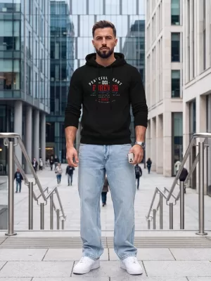 Muški sweatshirt DSTREET NX5150BX-03-09 CRNA