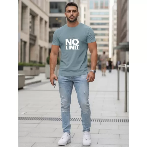  Muška majica kratkih rukava DSTREET NX0129R-SB PLAVA 